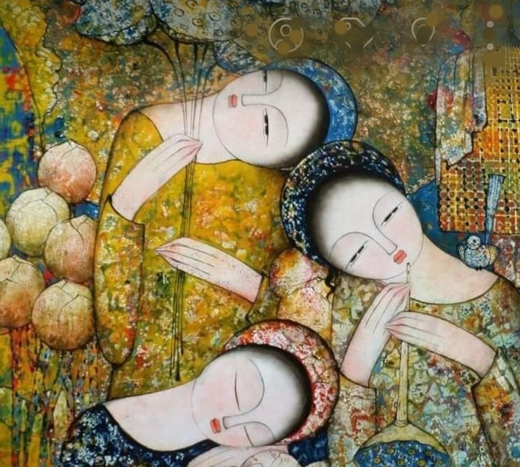 Ch&ugrave;m thơ m&ugrave;a Thu của Trần Đức Lập; tranh Nguyễn Đ&igrave;nh D&agrave;ng